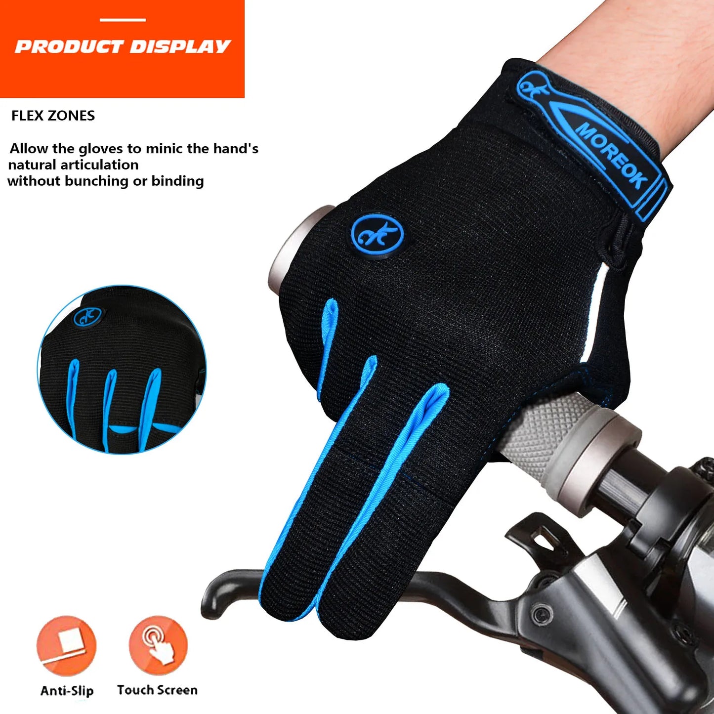 Cycling Gloves Gel Shockproof MTB Road Bike