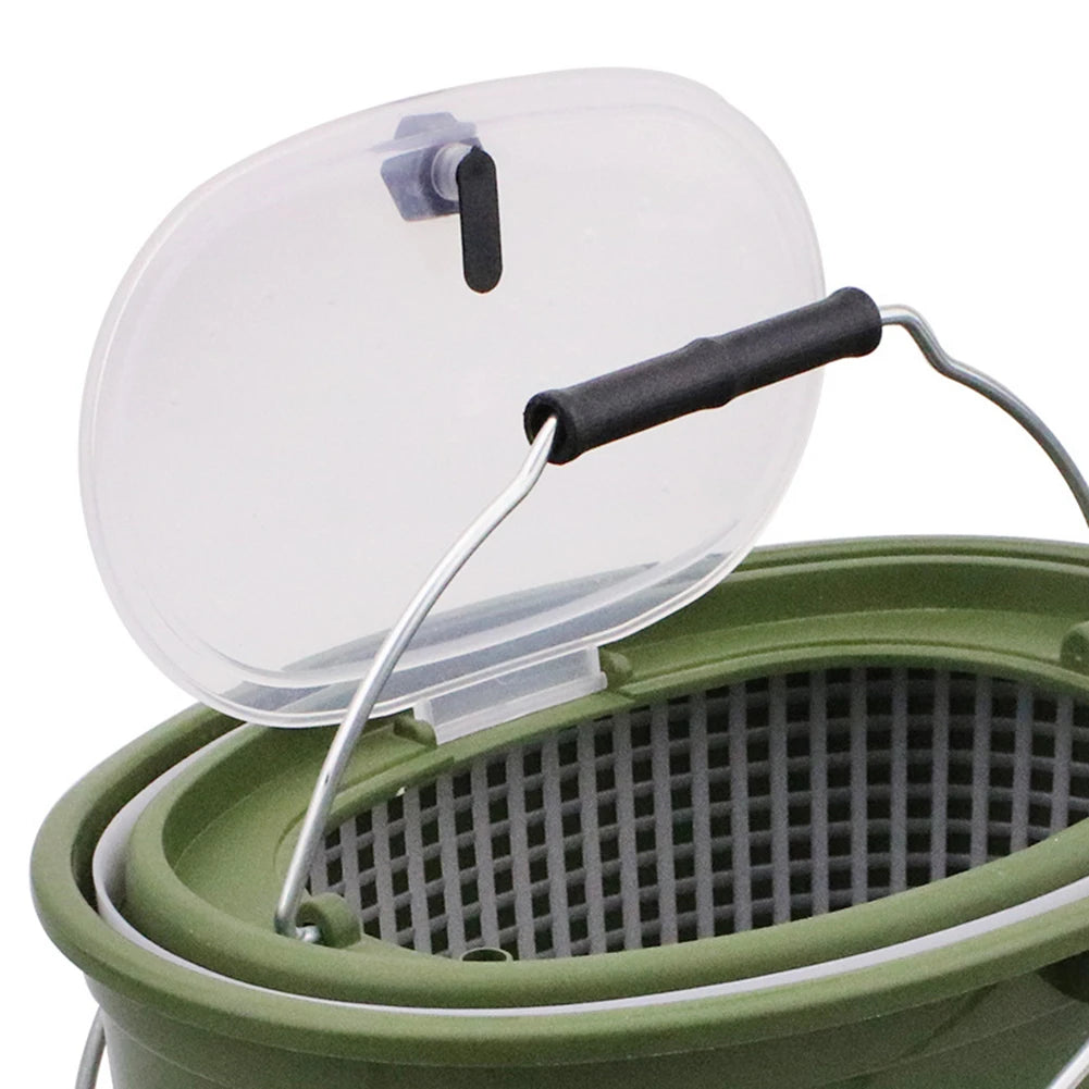 Portable Outdoor Fishing  Breathable Live Fish Bucket