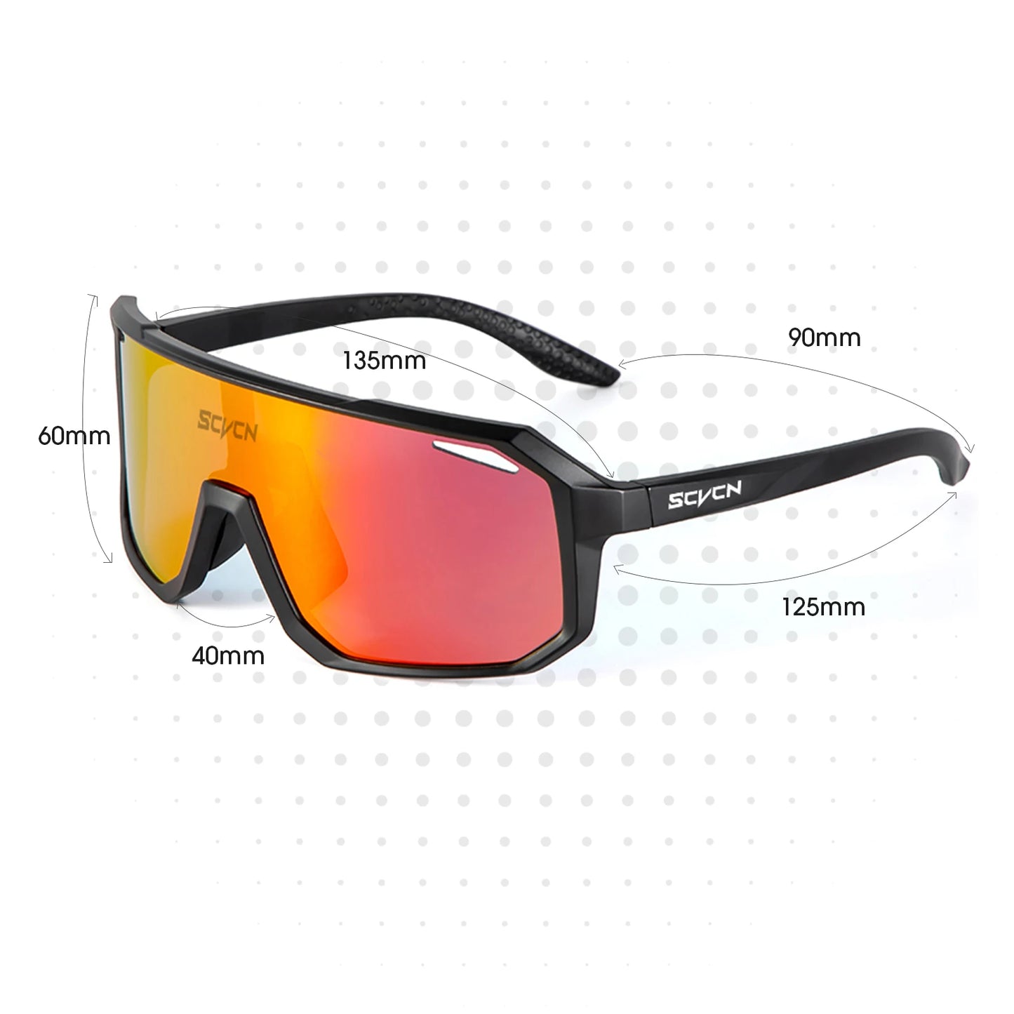 Multi-Color UV400 Cycling Sunglasses