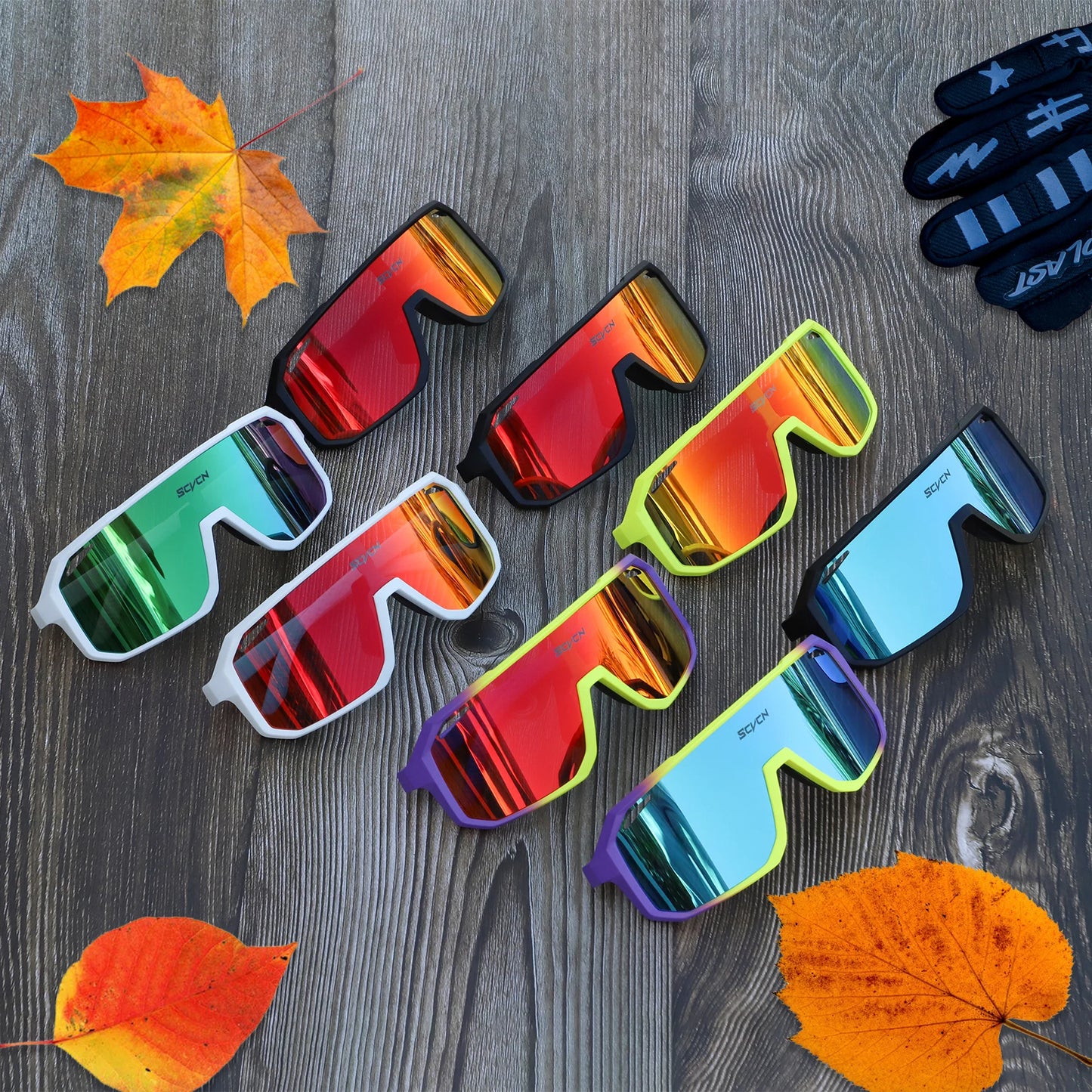 Multi-Color UV400 Cycling Sunglasses