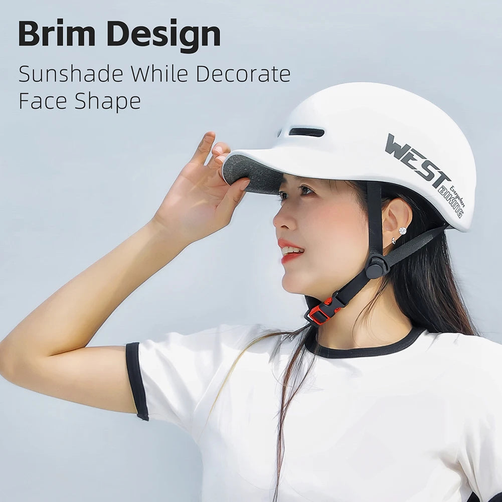 Baseball Cap Bike Helmet