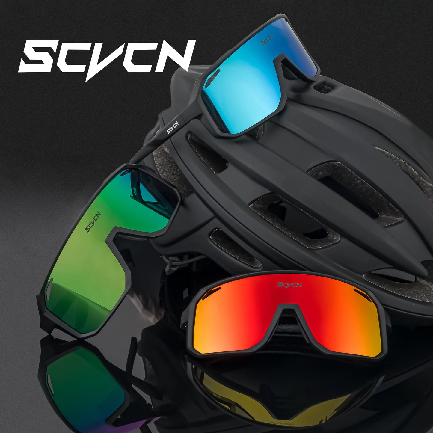 Multi-Color UV400 Cycling Sunglasses