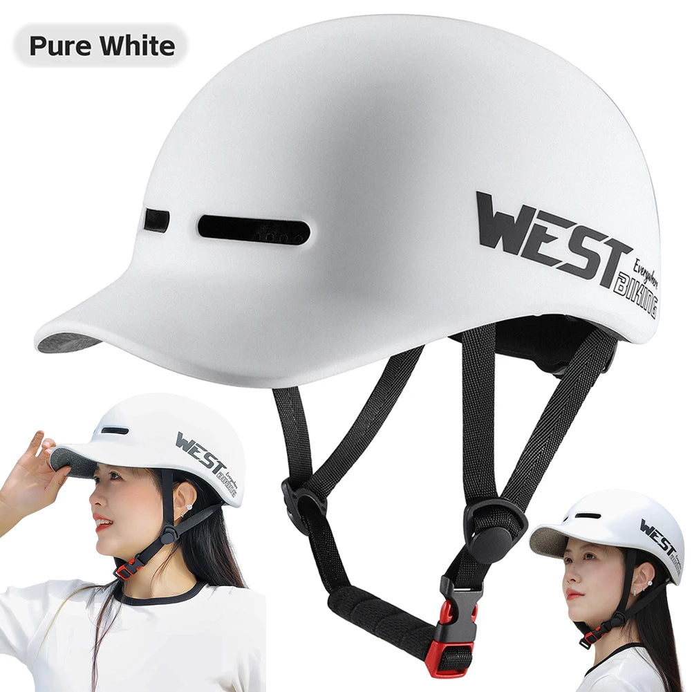 Baseball Cap Bike Helmet